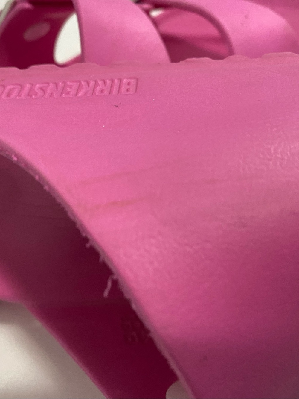 Women’s Arizona EVA Bright Pink Slides Size 9-9.5 Used - Picture 8 of 10